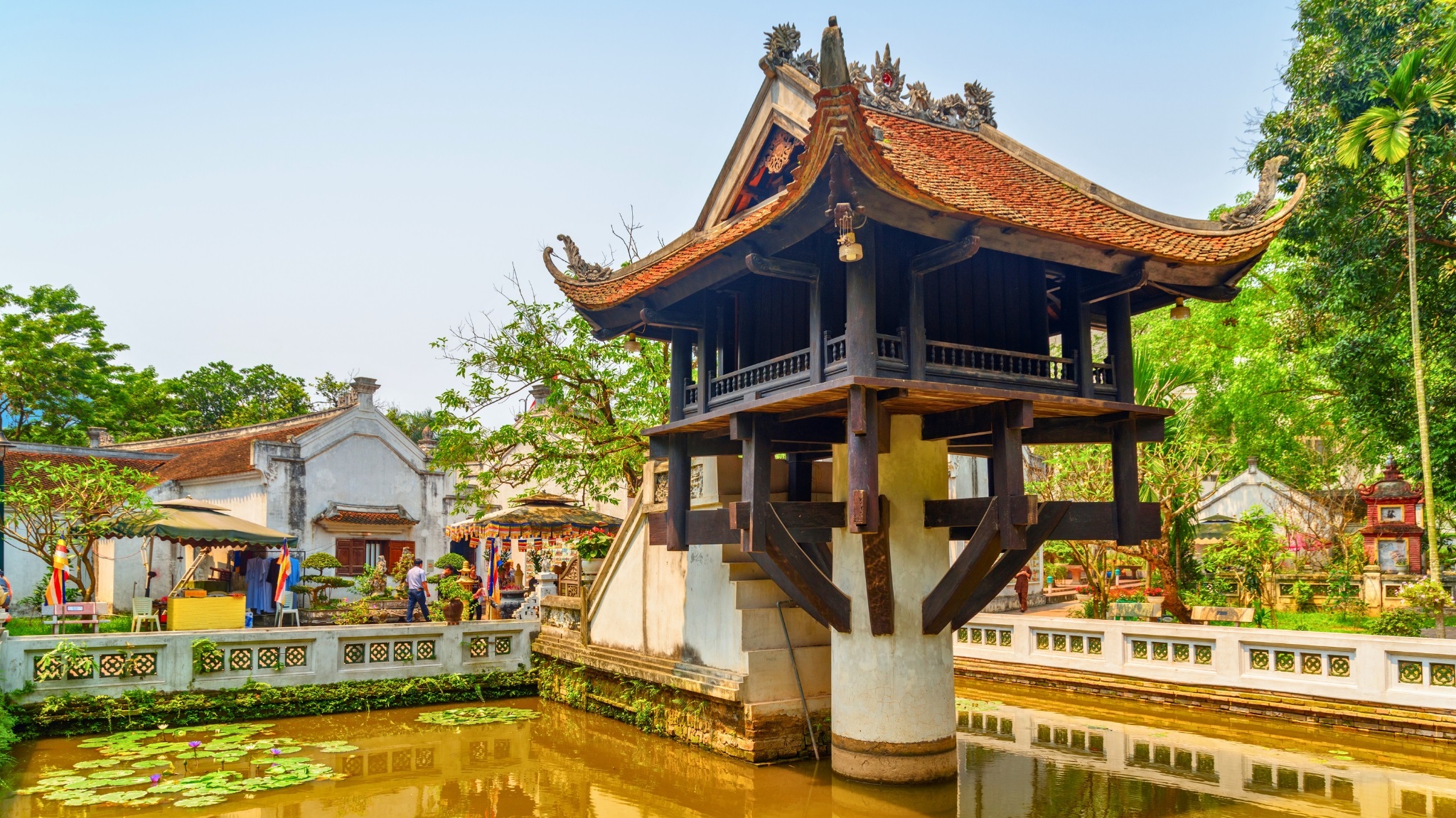 One Pillar Pagoda - a must visit place in Hanoi, Vietnam